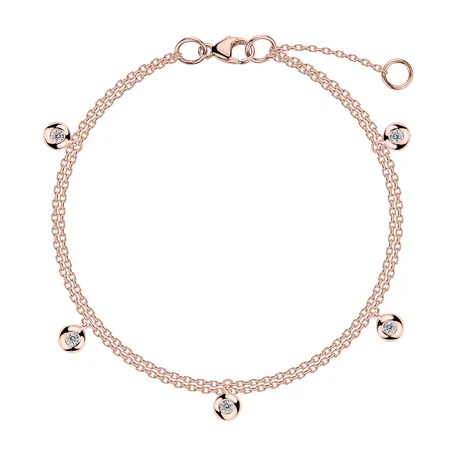 Náramok s diamantmi Adorable Dots