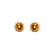 Náušnice s citrínom Neon Dots4