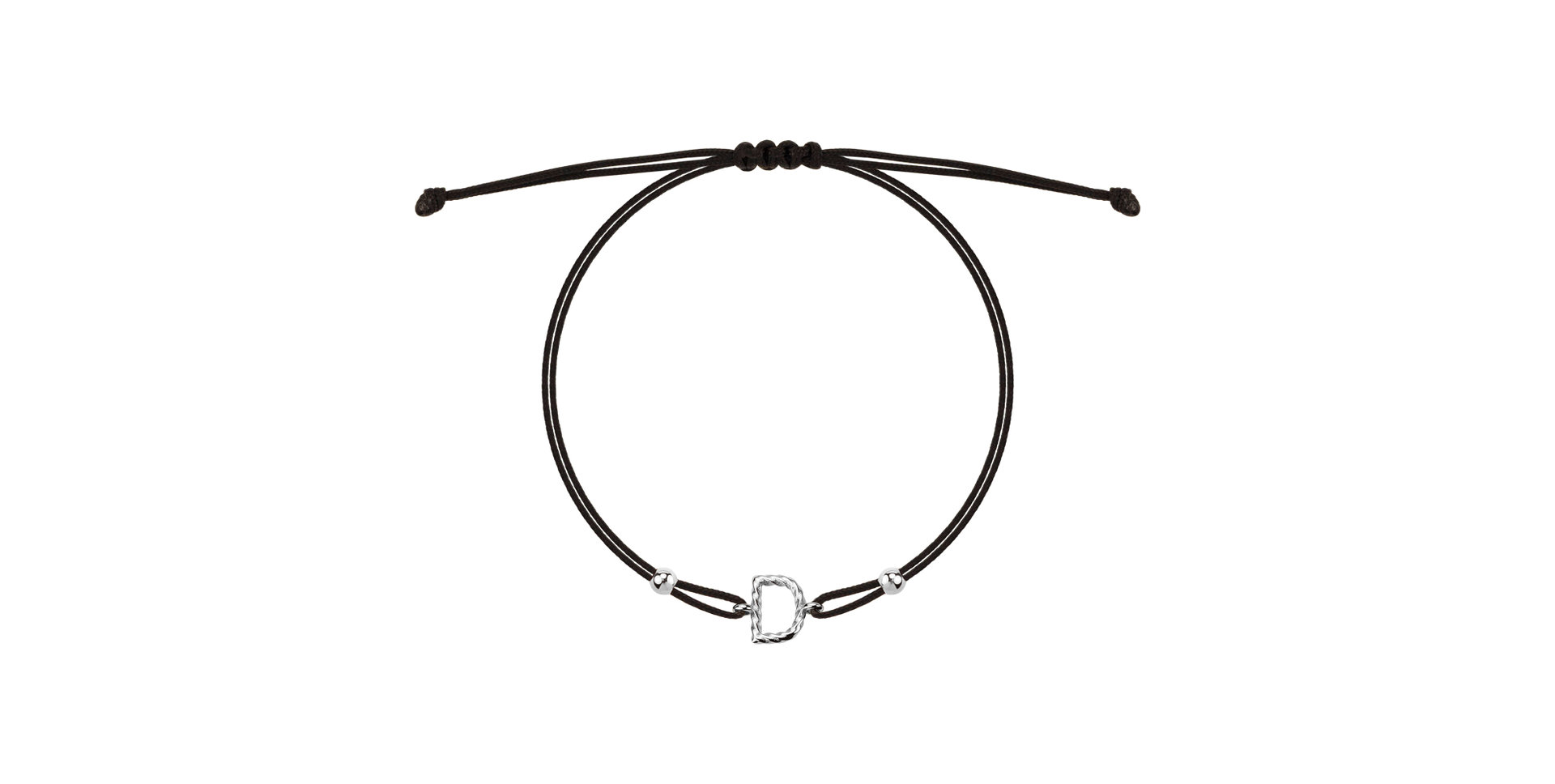 Náramok Spiral Alphabeth D