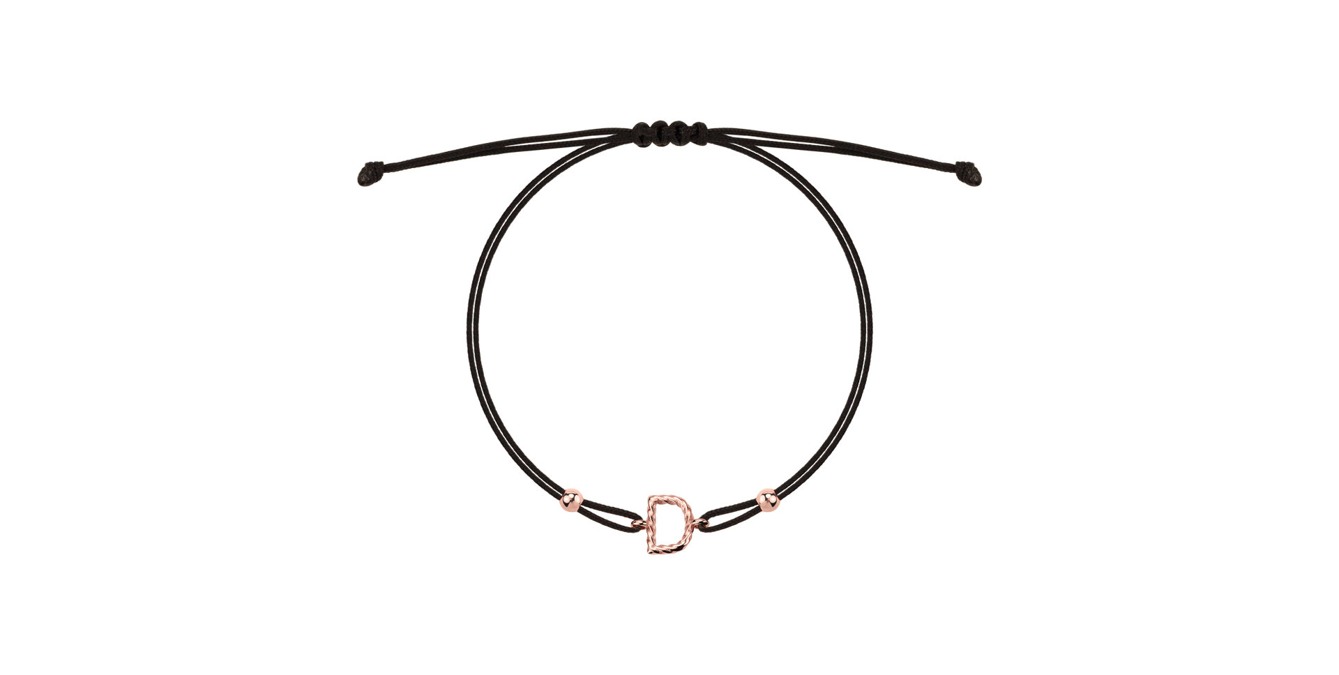 Náramok Spiral Alphabeth D