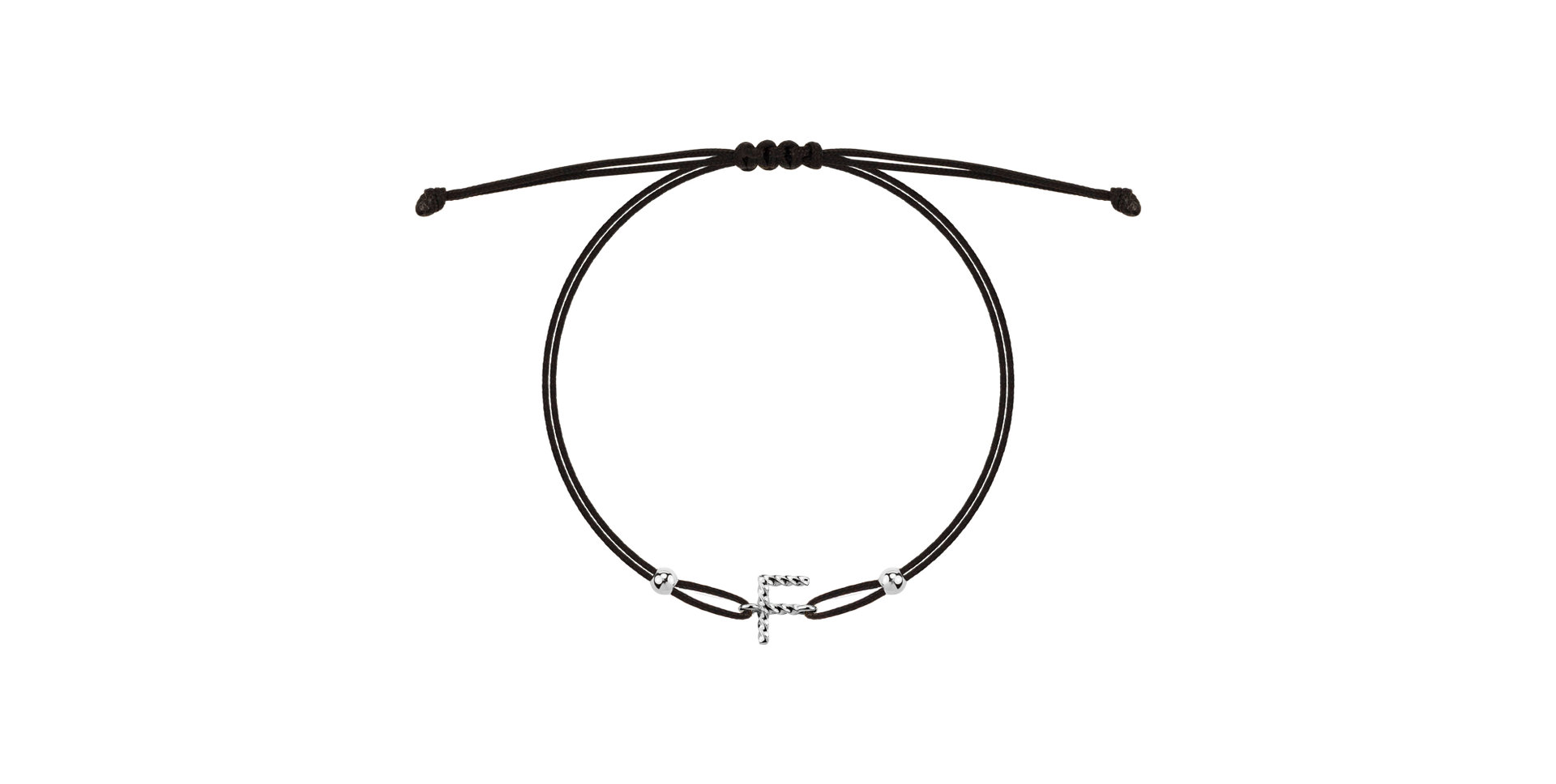 Náramok Spiral Alphabeth F