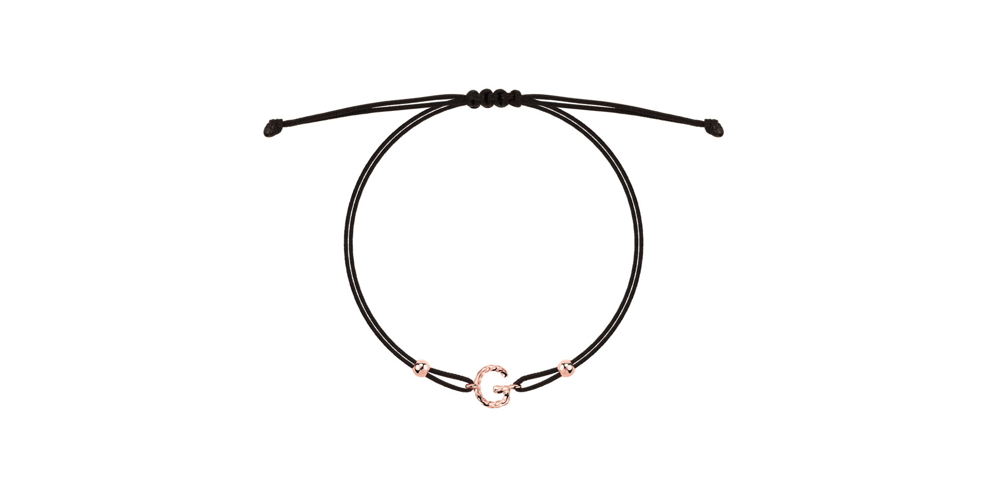 Náramok Spiral Alphabeth G