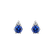 Náušnice s diamantmi a tanzanitom Midnight Serenity5