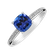 Prsteň s diamantmi a tanzanitom Melody Symphony4