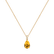 Náhrdelník s diamantmi a citrínom Teardrop4