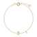 Náramok s diamantom Curly Letter S3