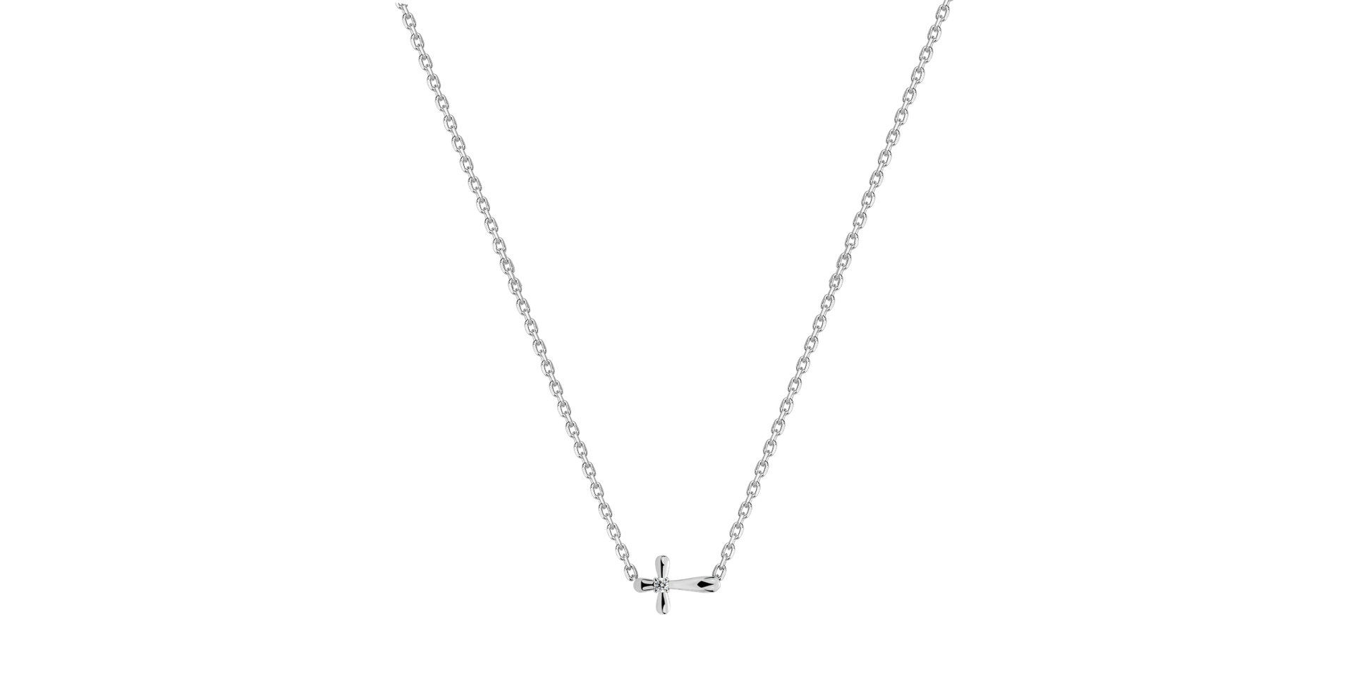 Náhrdelník s diamantom Inner Light