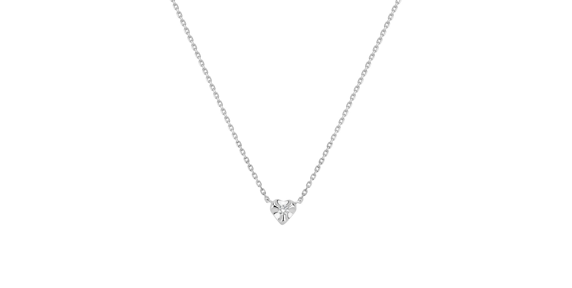 Náhrdelník s diamantom Strong Love