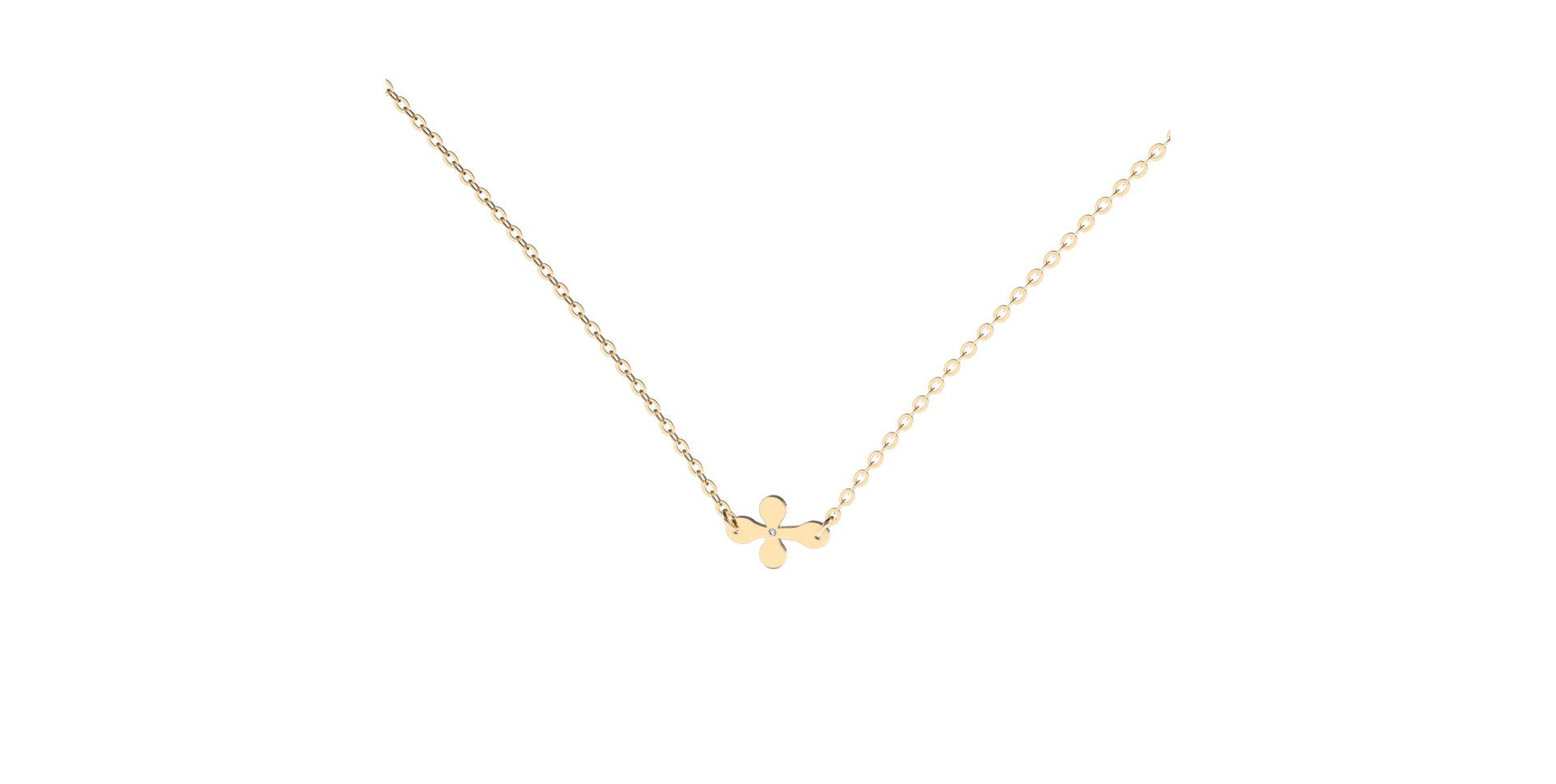 Náhrdelník s diamantom My Religion