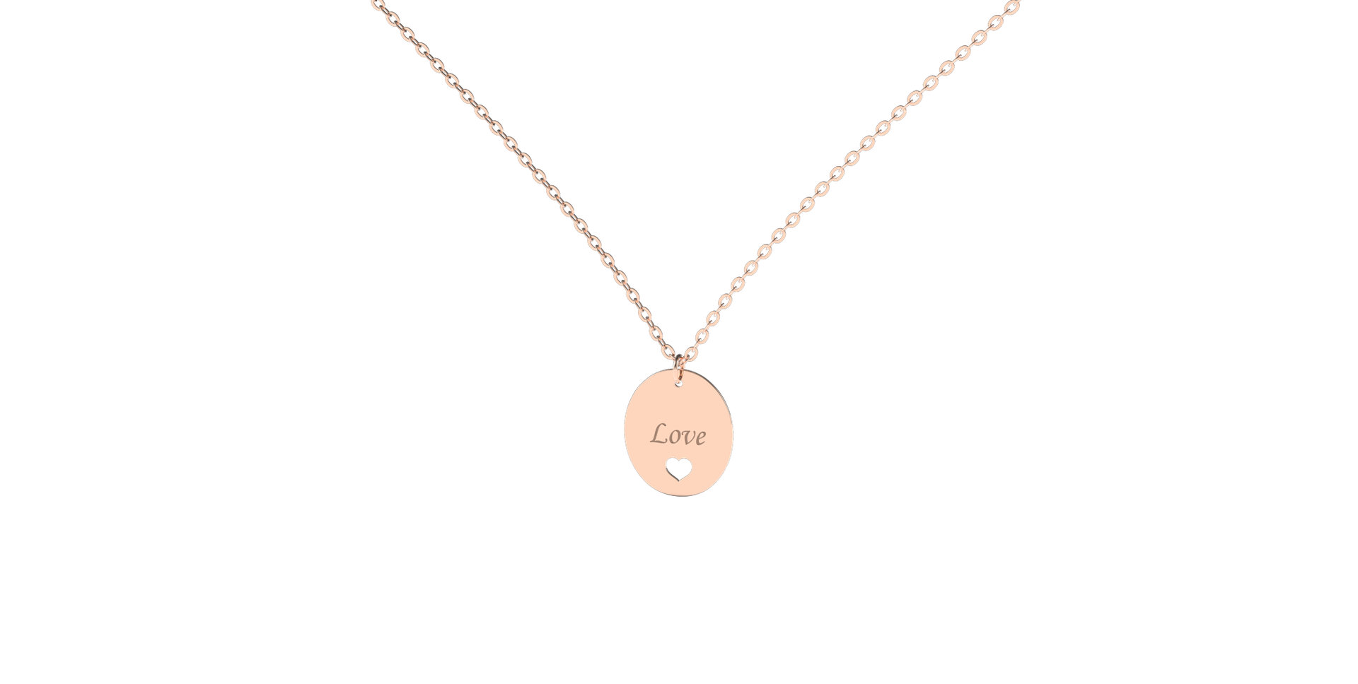 Náhrdelník s diamantom Amour Signature