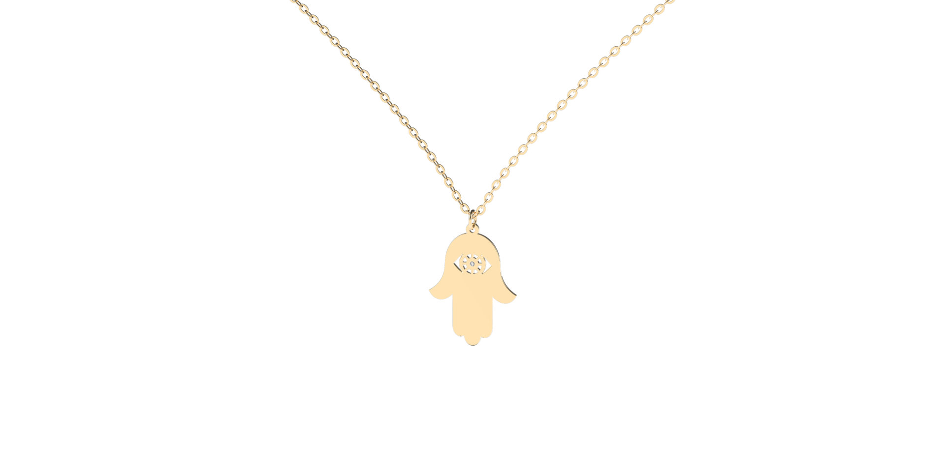 Náhrdelník s diamantom Mystery Fate