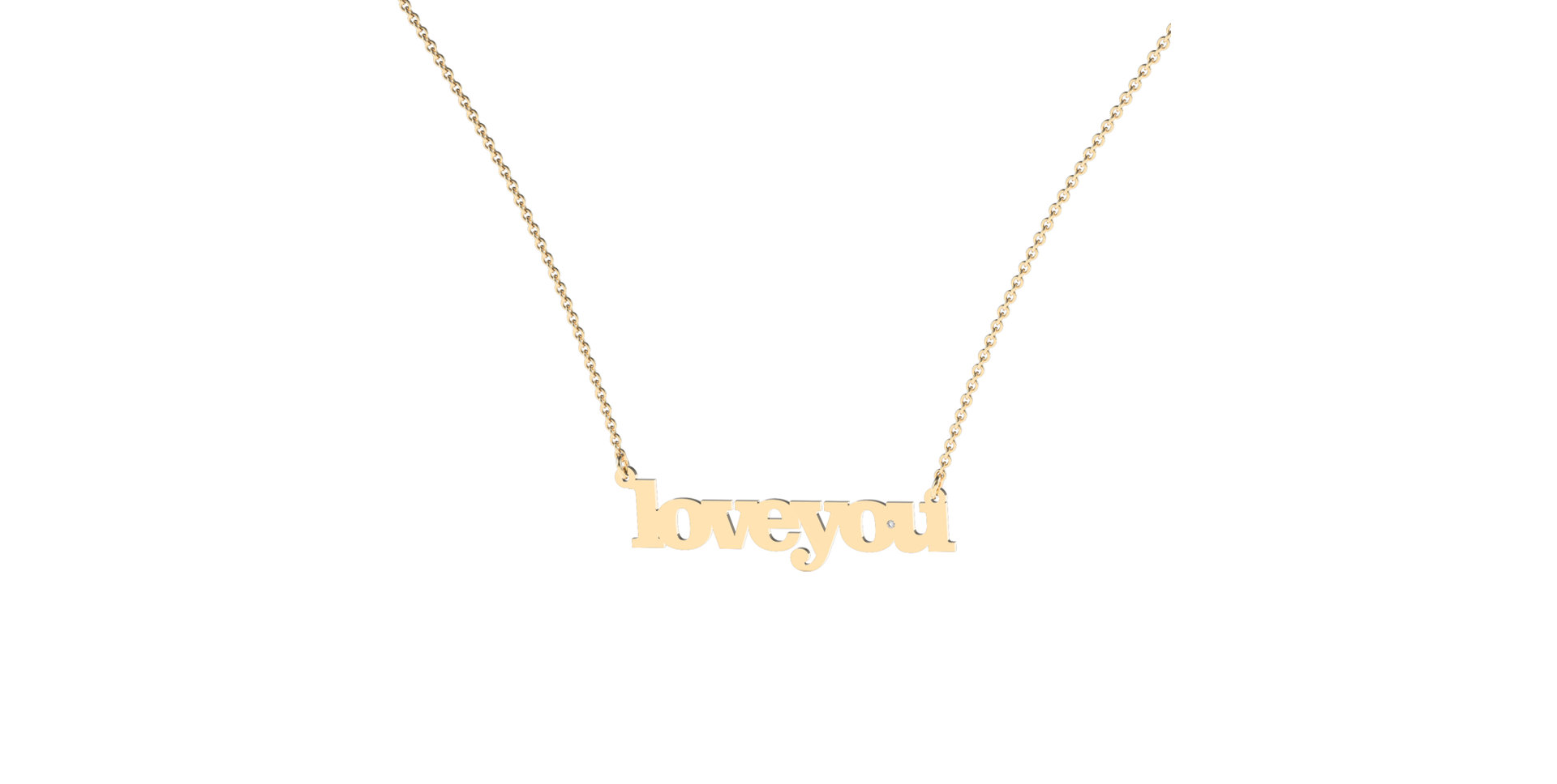 Náhrdelník s diamantom Magic Amour