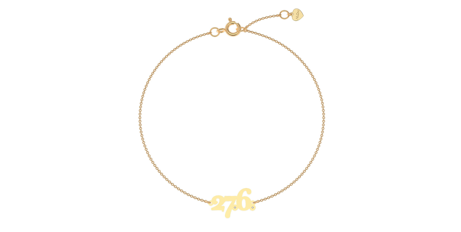 Náramok s briliantmi Date