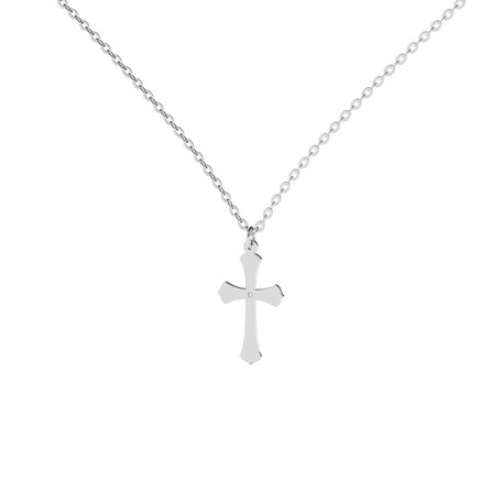 Náhrdelník s diamantom Classic Cross