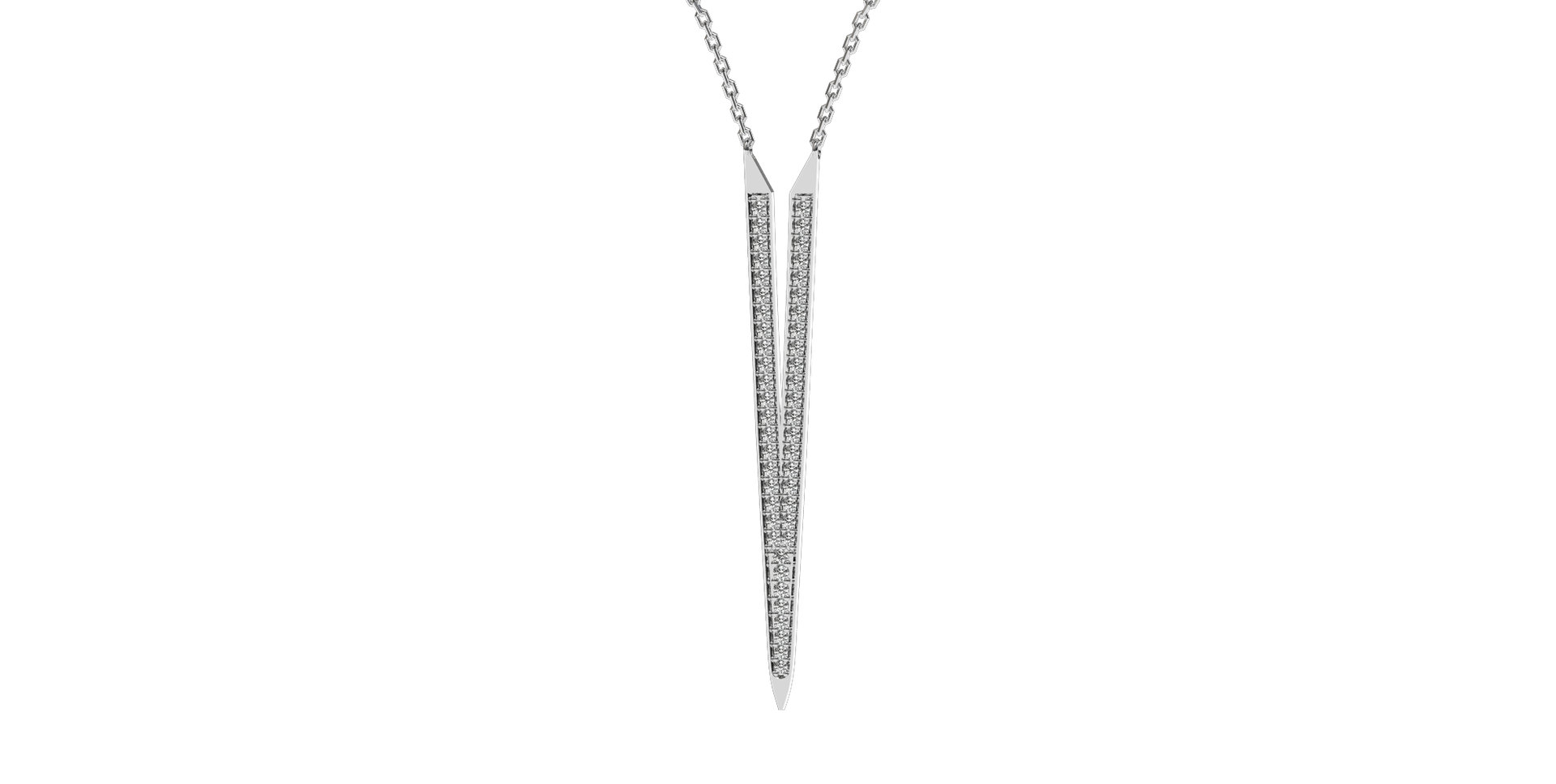 Náhrdelník s diamantmi Sparkling Victory