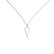 Náhrdelník s diamantom Angel Wing2