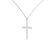 Náhrdelník s diamantom Cross2