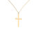 Náhrdelník s diamantom Cross2
