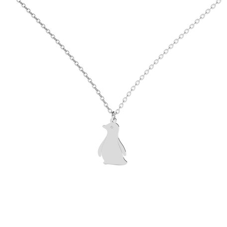 Náhrdelník s diamantom Penguin