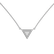 Náhrdelník s diamantmi Charming Triangle2