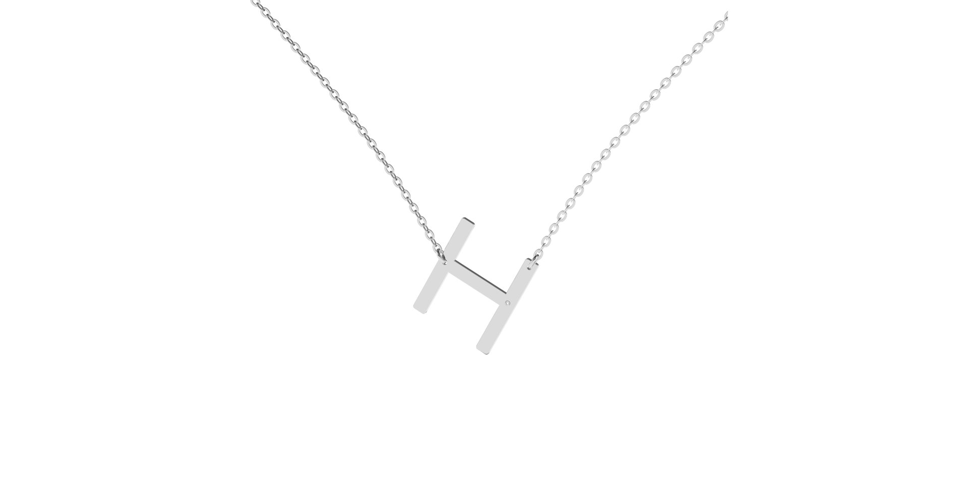 Náhrdelník s diamantom Big Line H