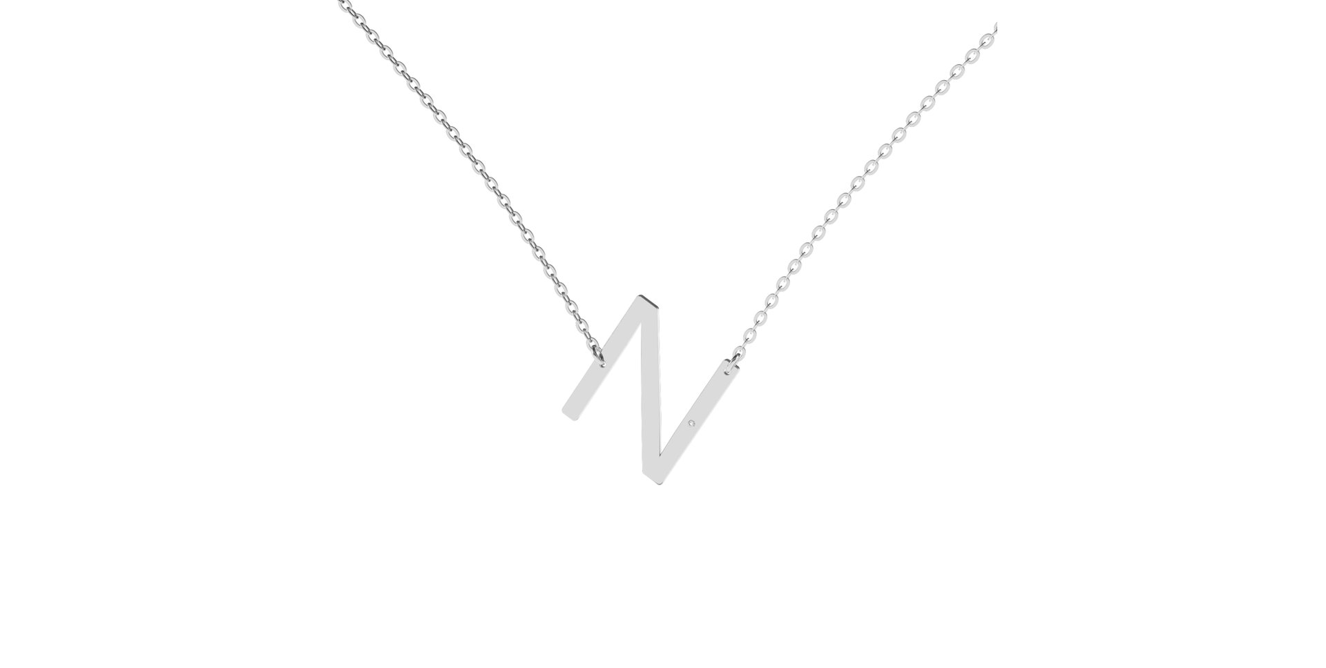 Náhrdelník s diamantom Big Line N