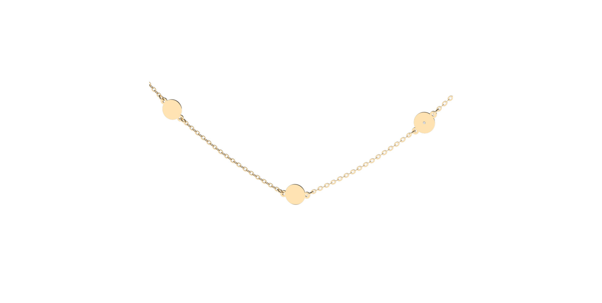 Náhrdelník s diamantom Amazing