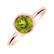 Prsteň s peridotom Bonbon2