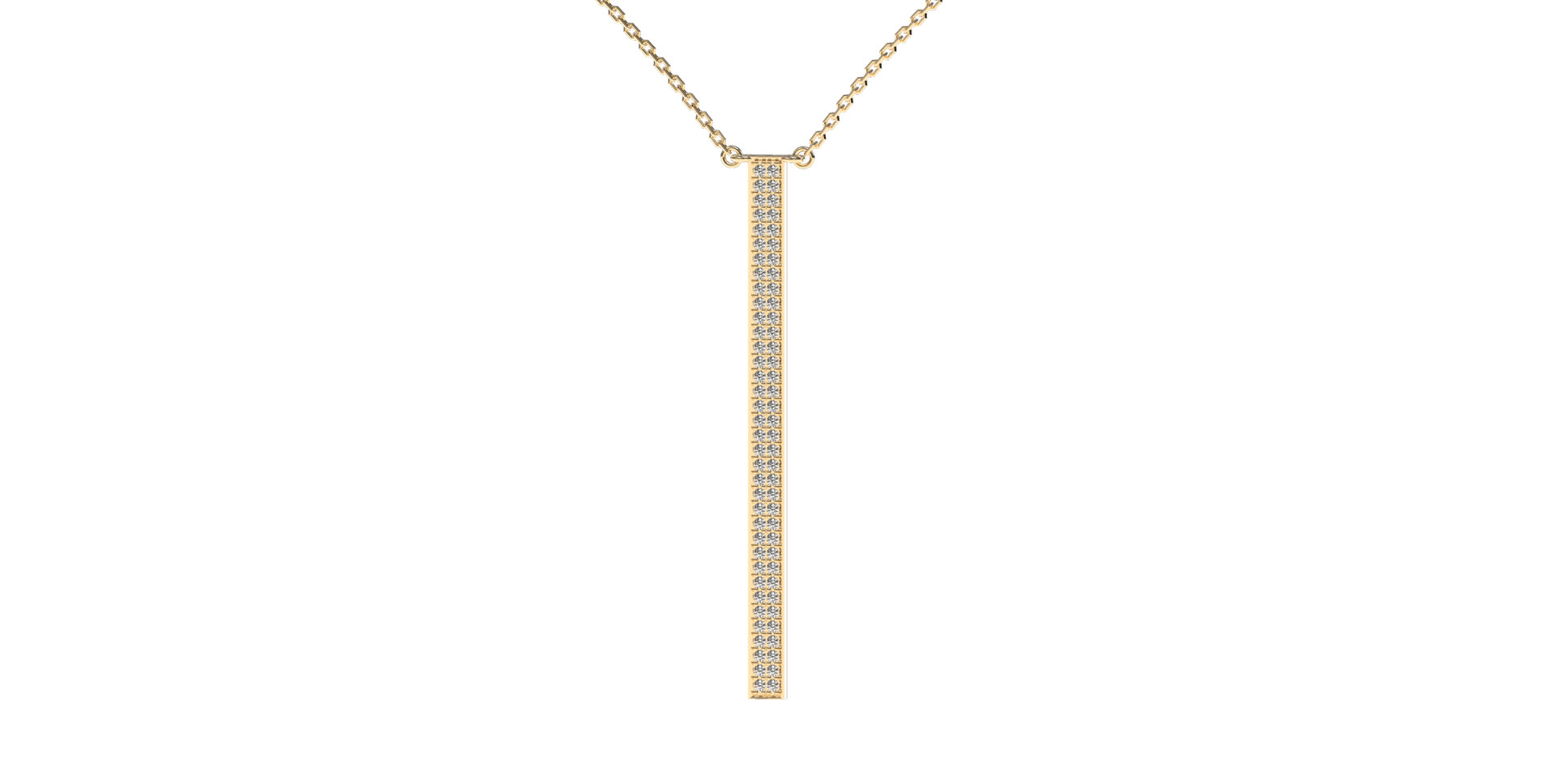 Náhrdelník s diamantmi Diamond Dash