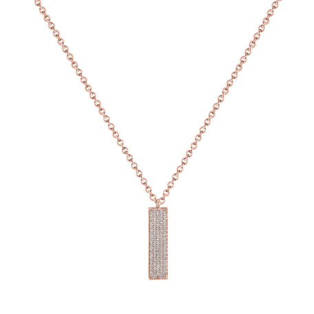 Náhrdelník s diamantmi Shimmer