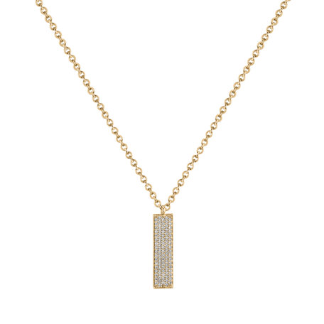 Náhrdelník s diamantmi Shimmer