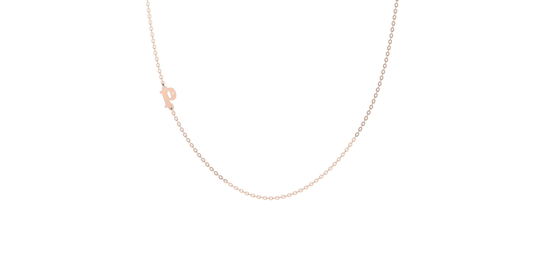 Náhrdelník s diamantom Big Classic P