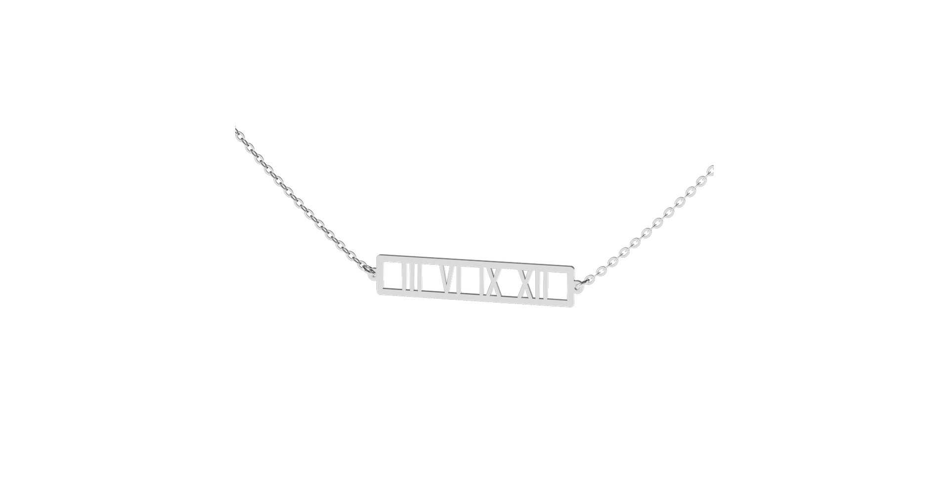 Náhrdelník s diamantom Precious Hour