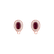 Náušnice s diamantmi a rubínom Lucky Ruby2