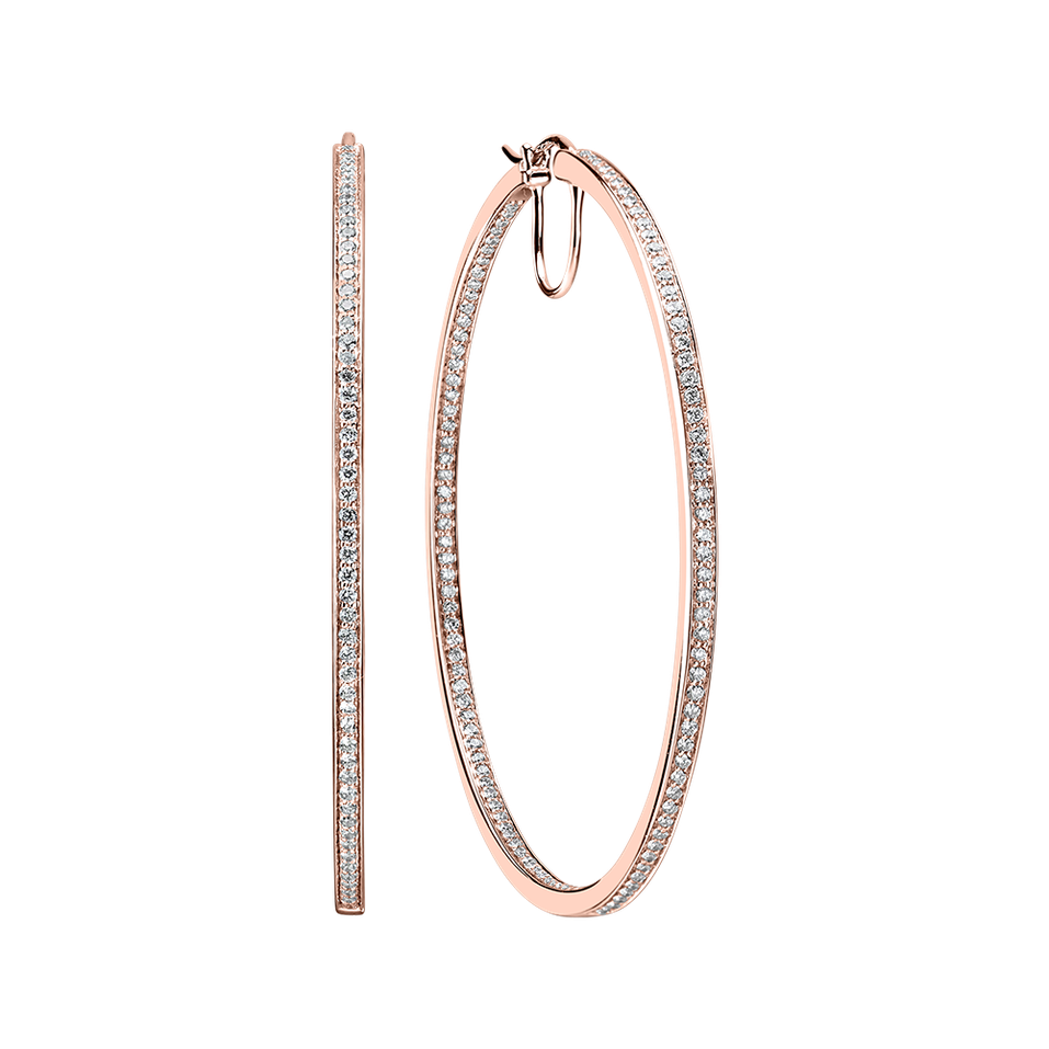 Náušnice s diamantmi Tender Touch