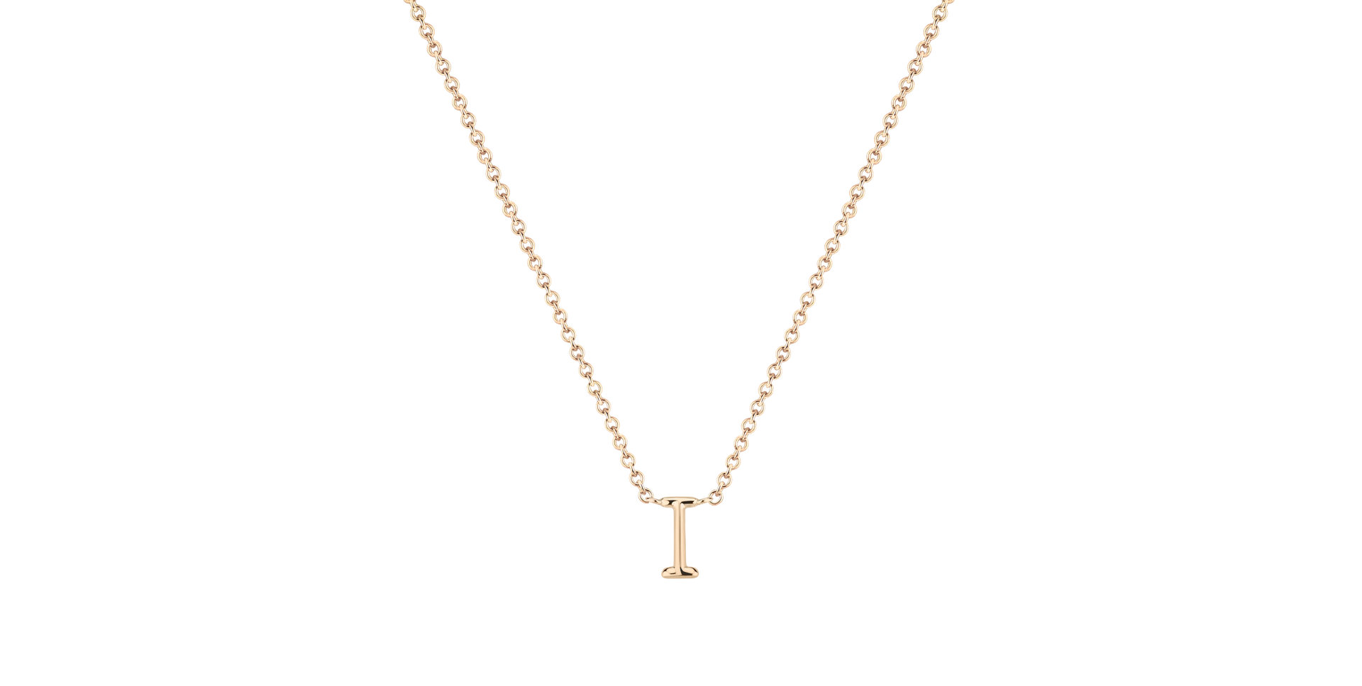 Náhrdelník s diamantom Round Line I