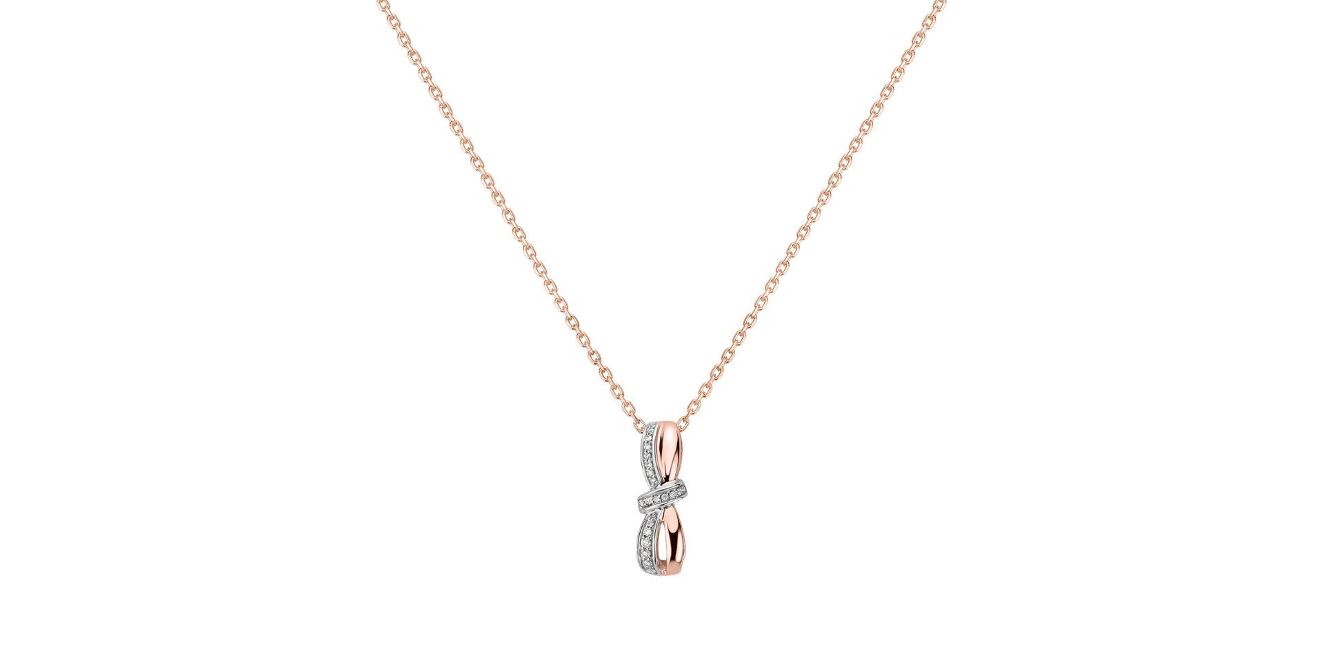 Prívesok s diamantmi Essential Ribbon