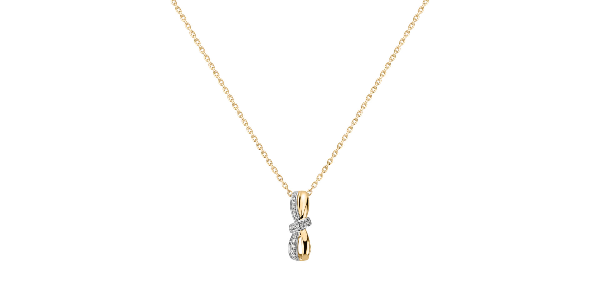 Prívesok s diamantmi Essential Ribbon