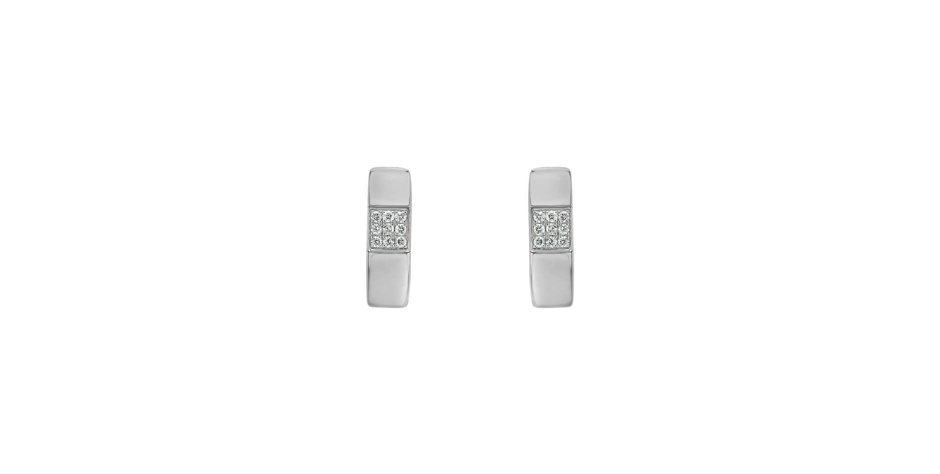 Náušnice s diamantmi Andromeda Fantasy