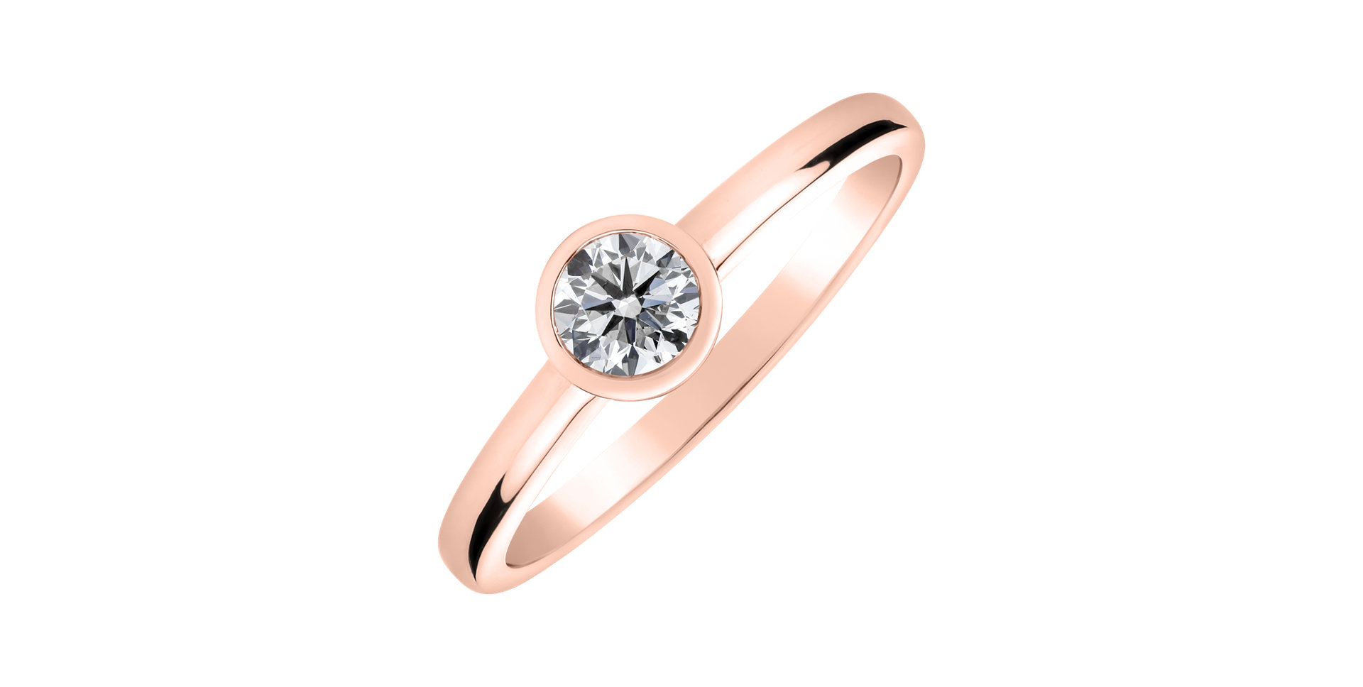 Prsteň s diamantom Seductive Glow