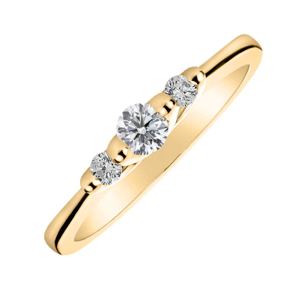 Prsteň s diamantmi Forever Tender