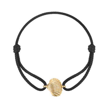 Dámsky náramok so šnúrkou Luxury Clam