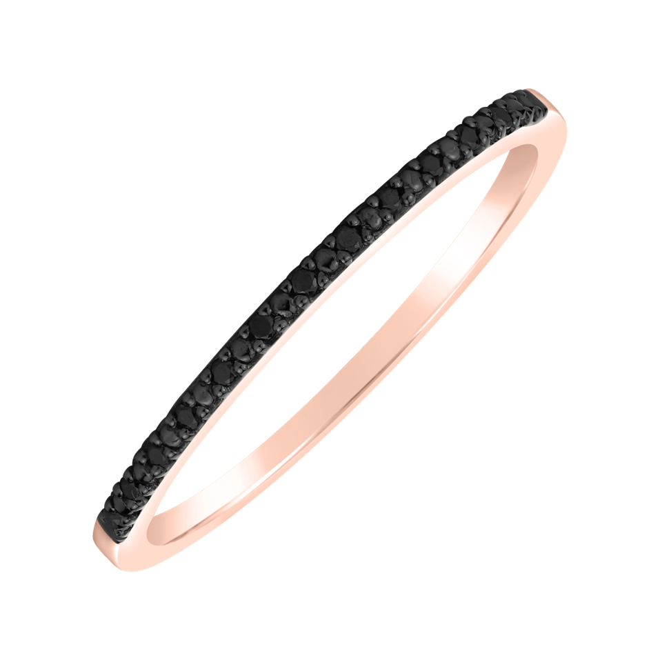 Prsteň s diamantmi Shiny Line