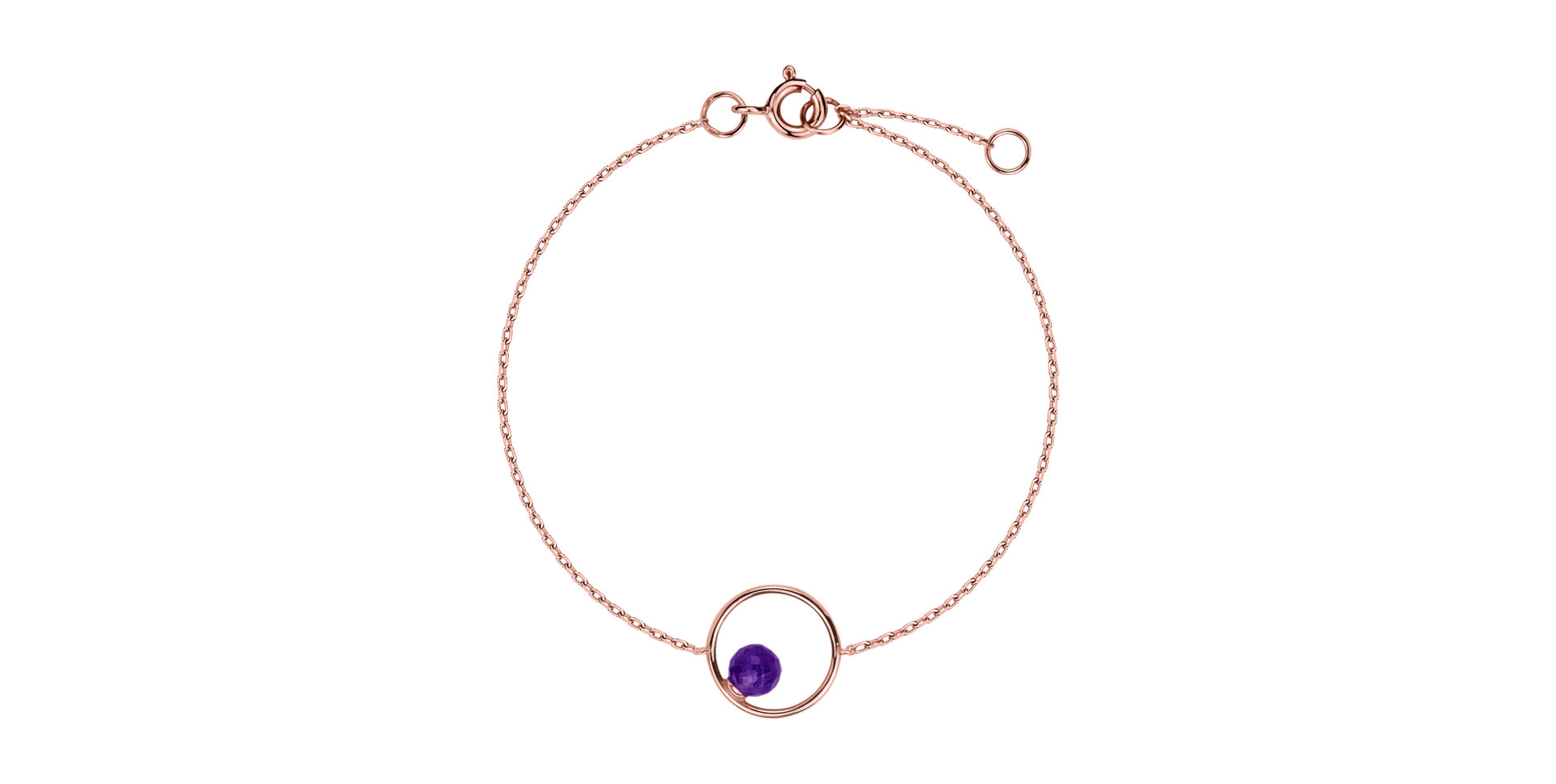 Náramok s ametystom Purple Dream