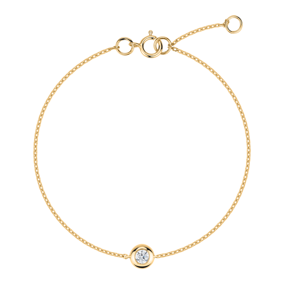 Náramok s diamantom Sparkling Dots