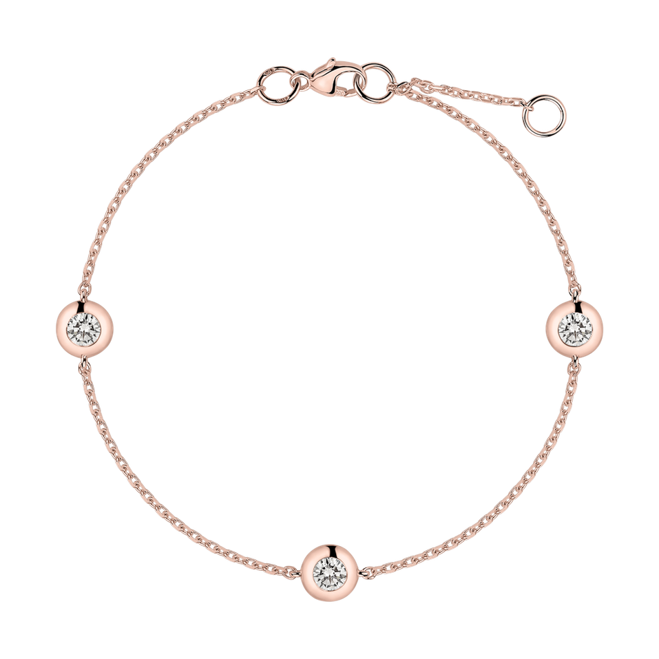 Náramok s diamantmi Sparkling Dots