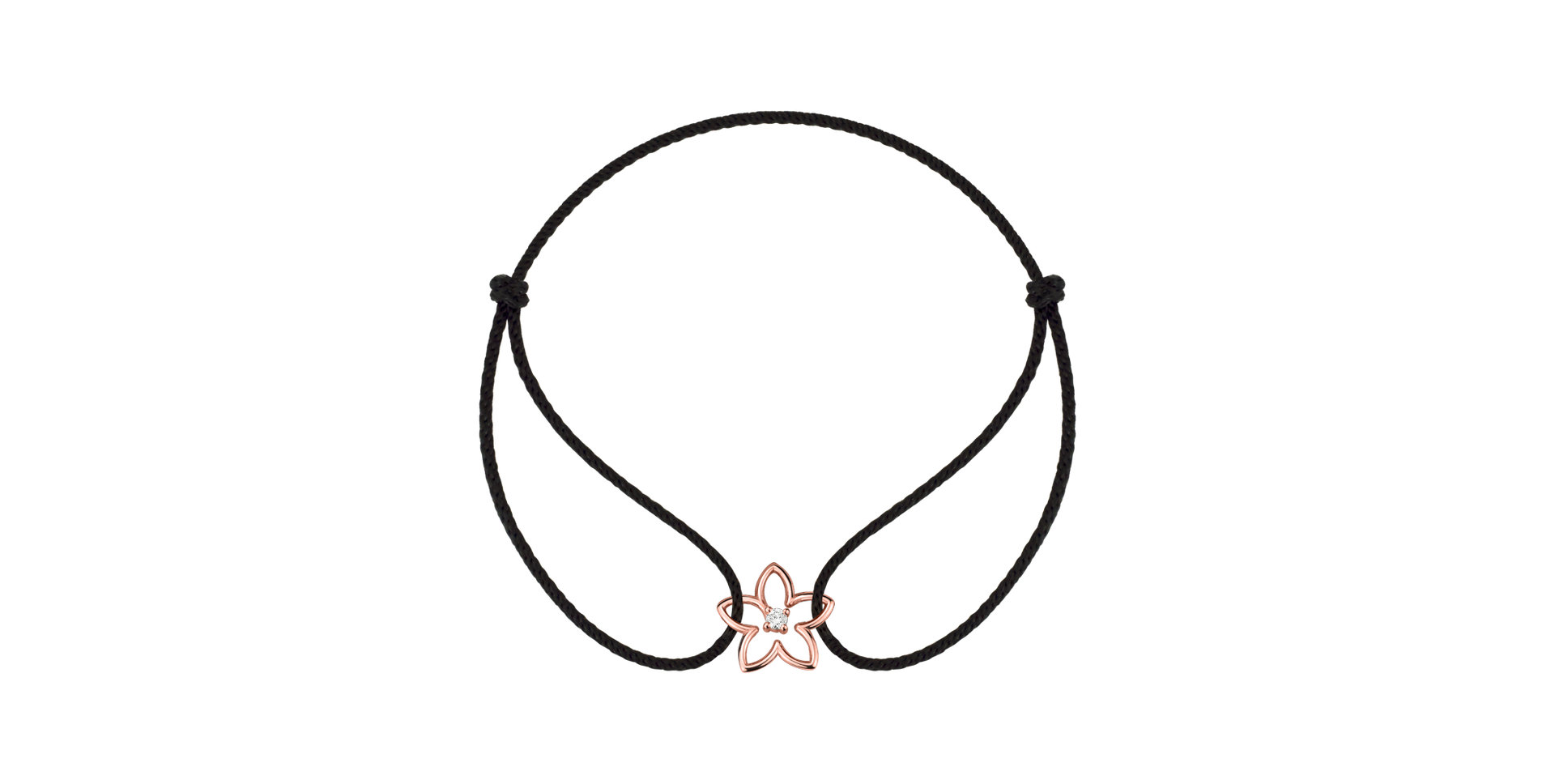 Náramok so šnúrkou Flowery Dream