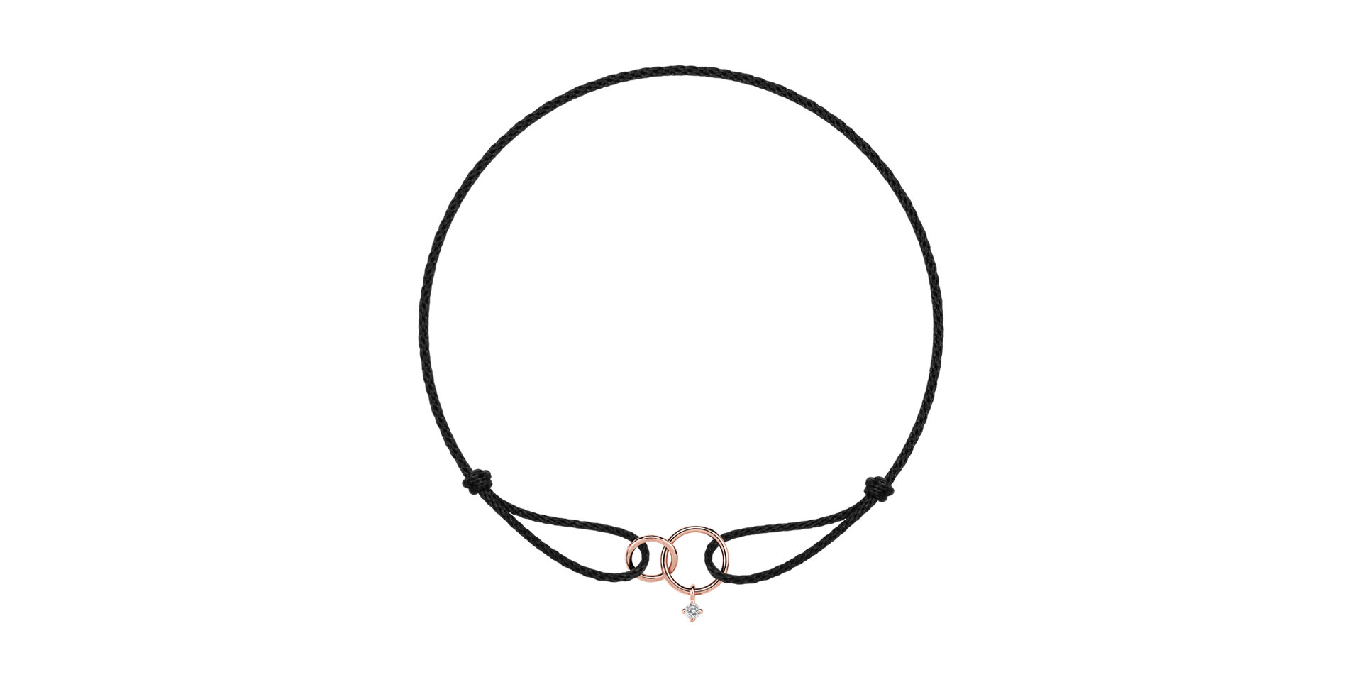 Náramok s diamantom Timeless Unity