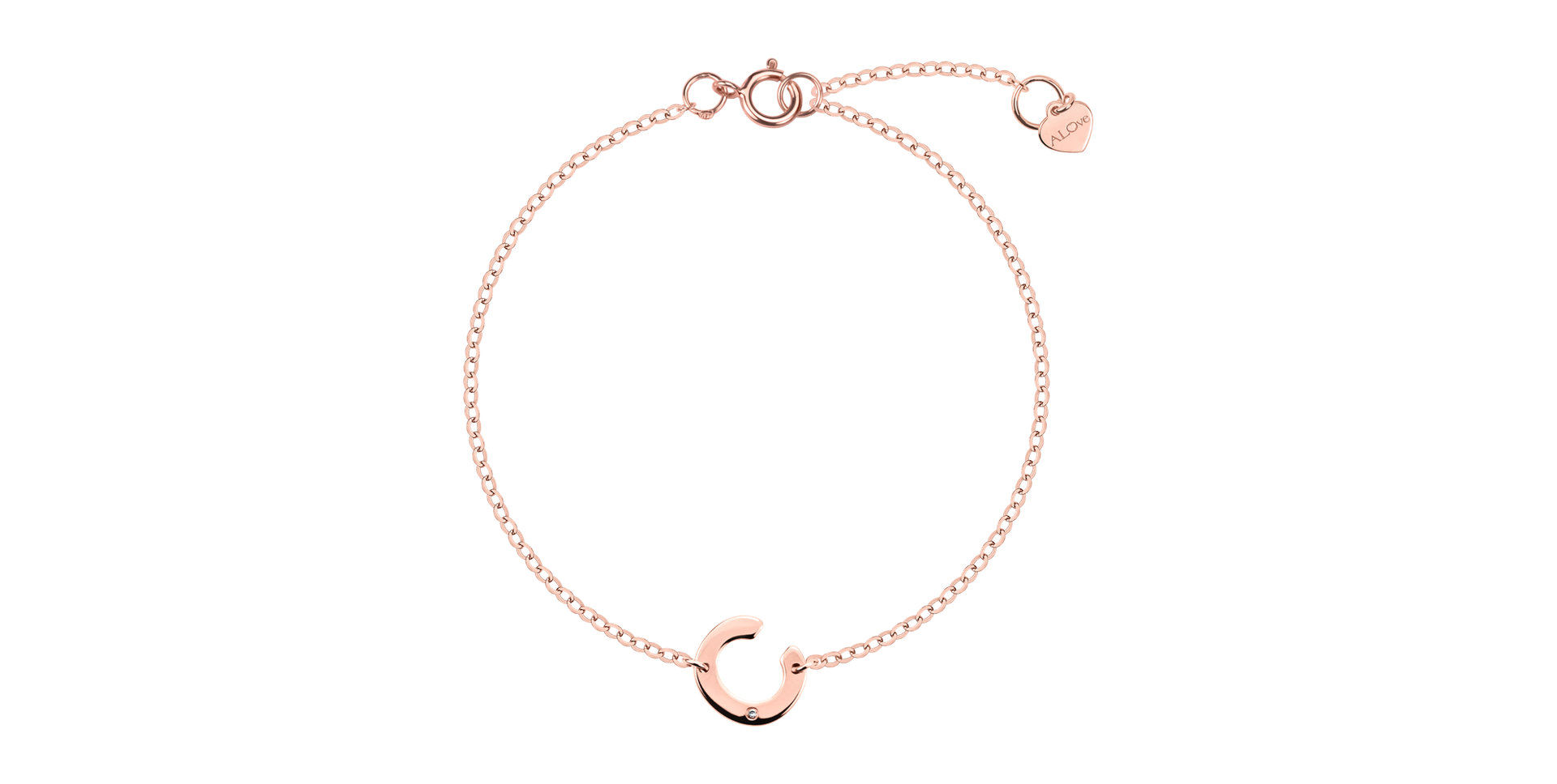 Náramok s diamantom Big Line