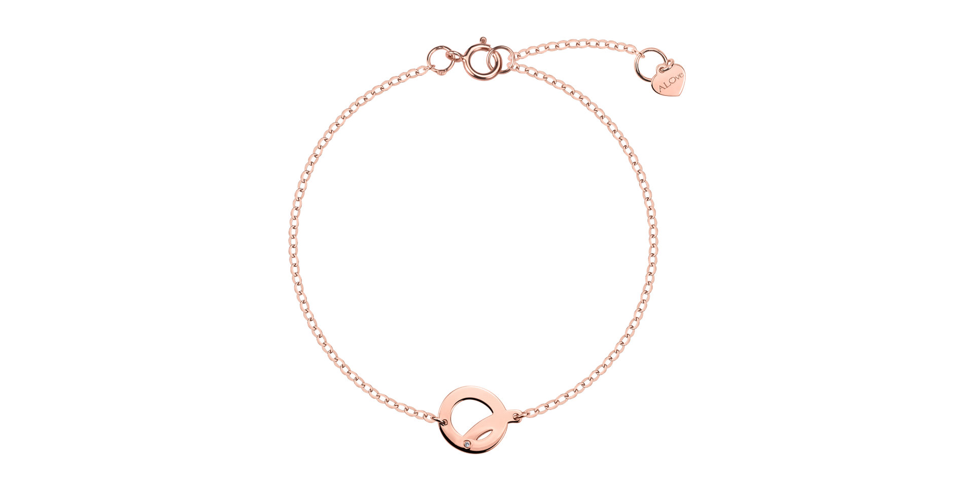 Náramok s diamantom Big Line